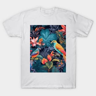 Tropical Symphony: Vibrant Birds of Costa Rica T-Shirt